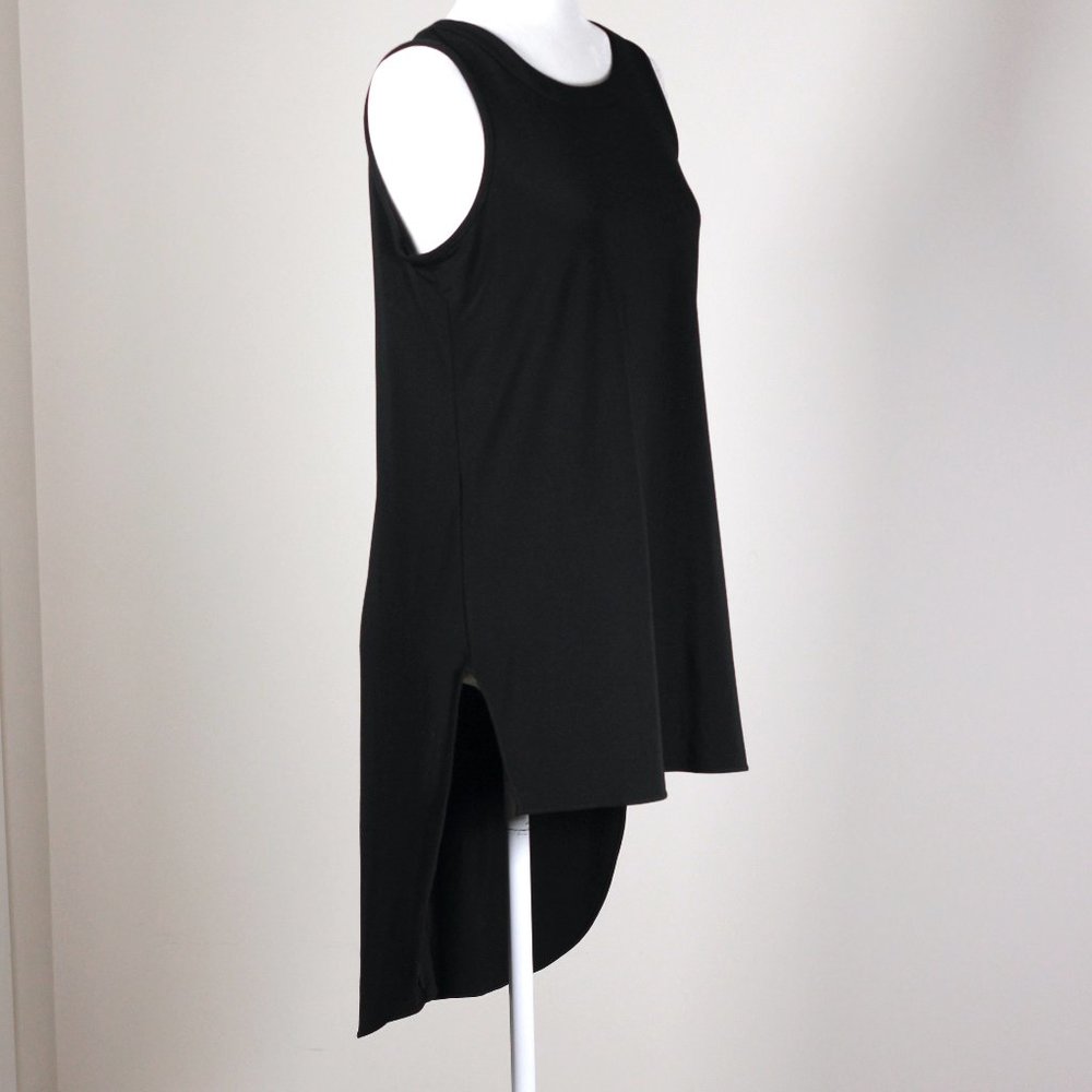 Joseph Ribkoff Black High Low Split Back Tunic 8